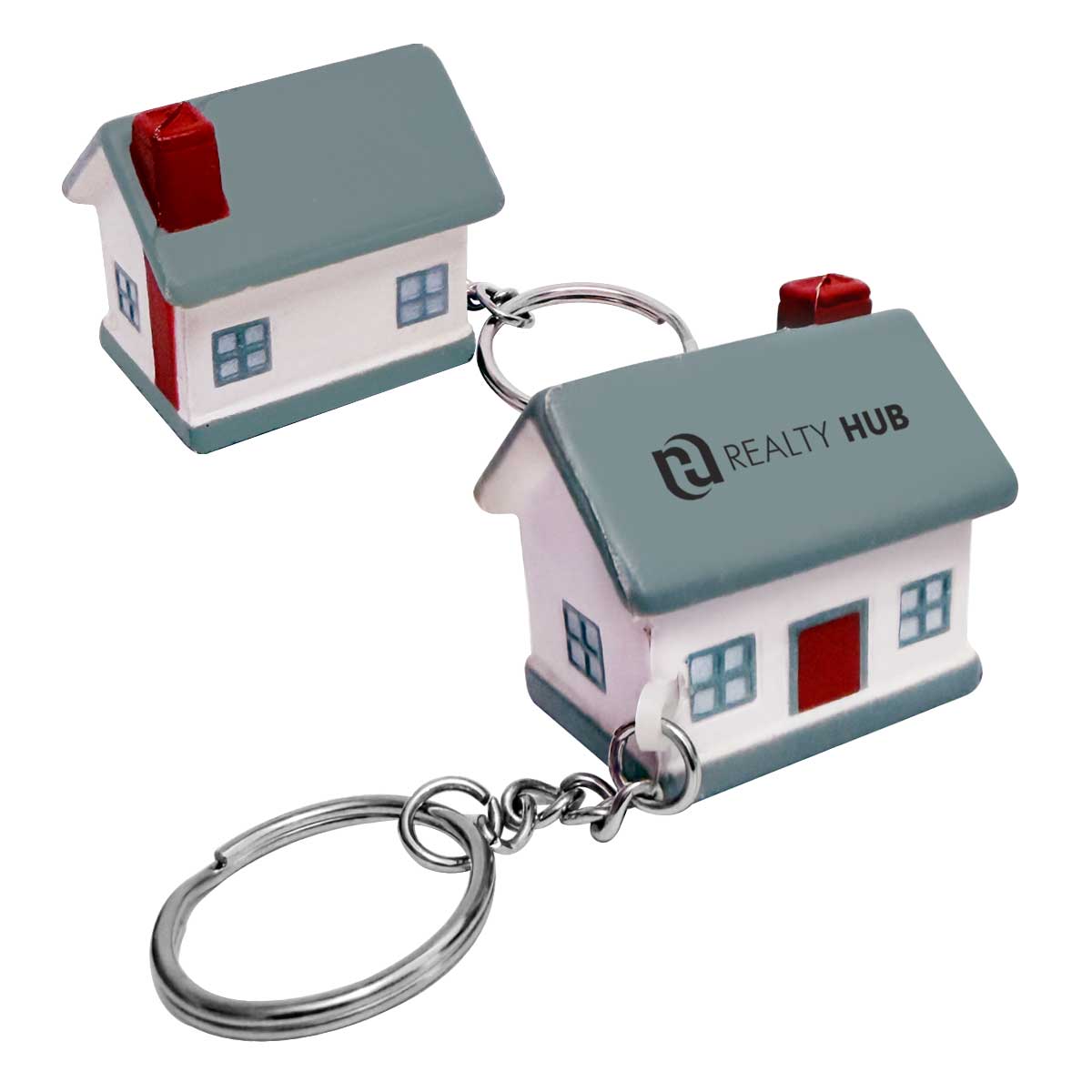 House Stress Reliever Keychain