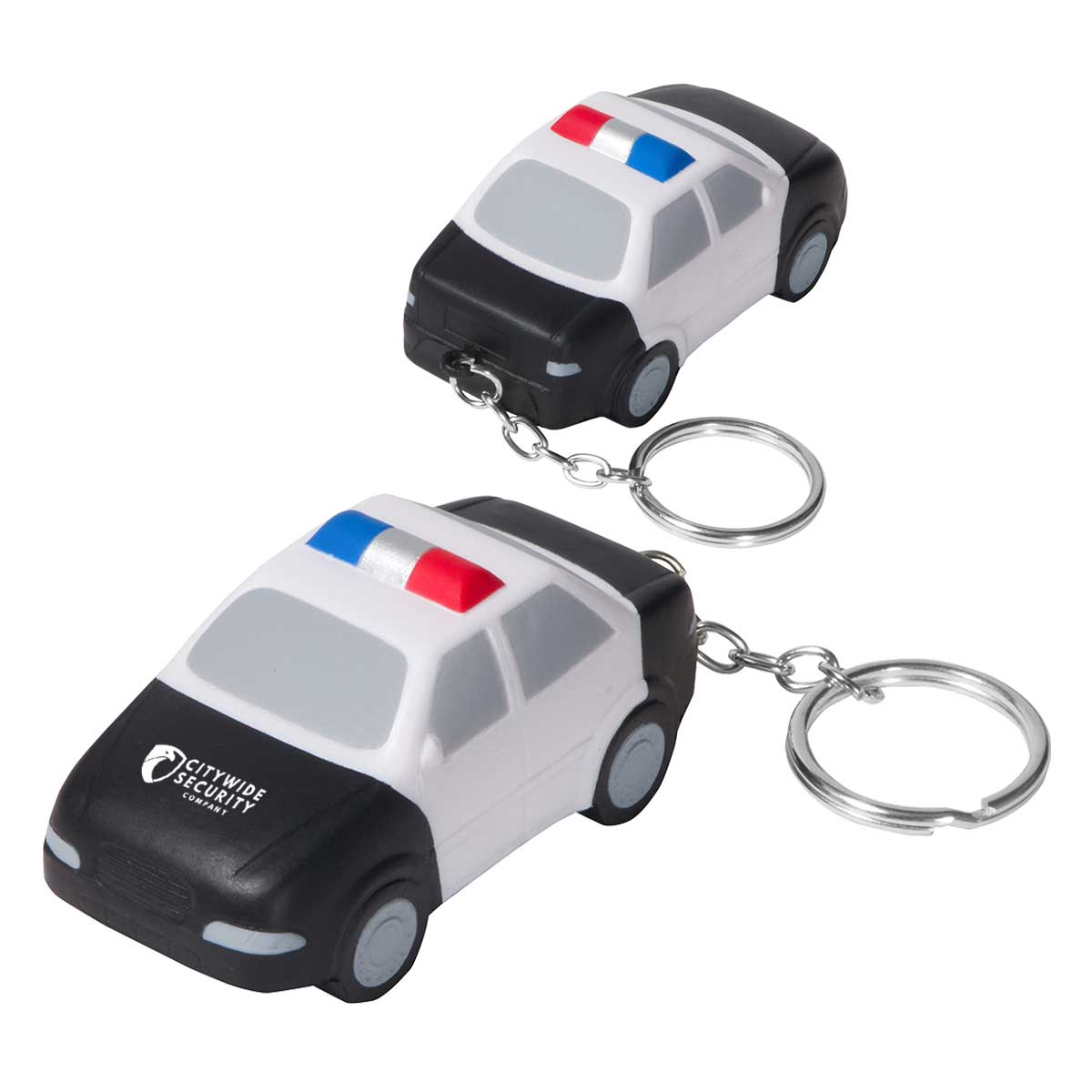 Police Car Stress Reliever Keychain