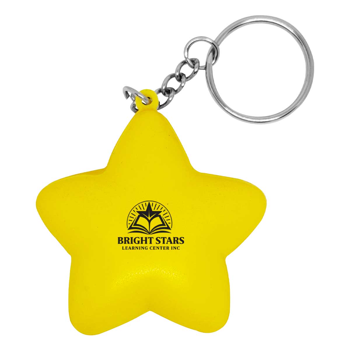 Star Stress Reliever Keychain