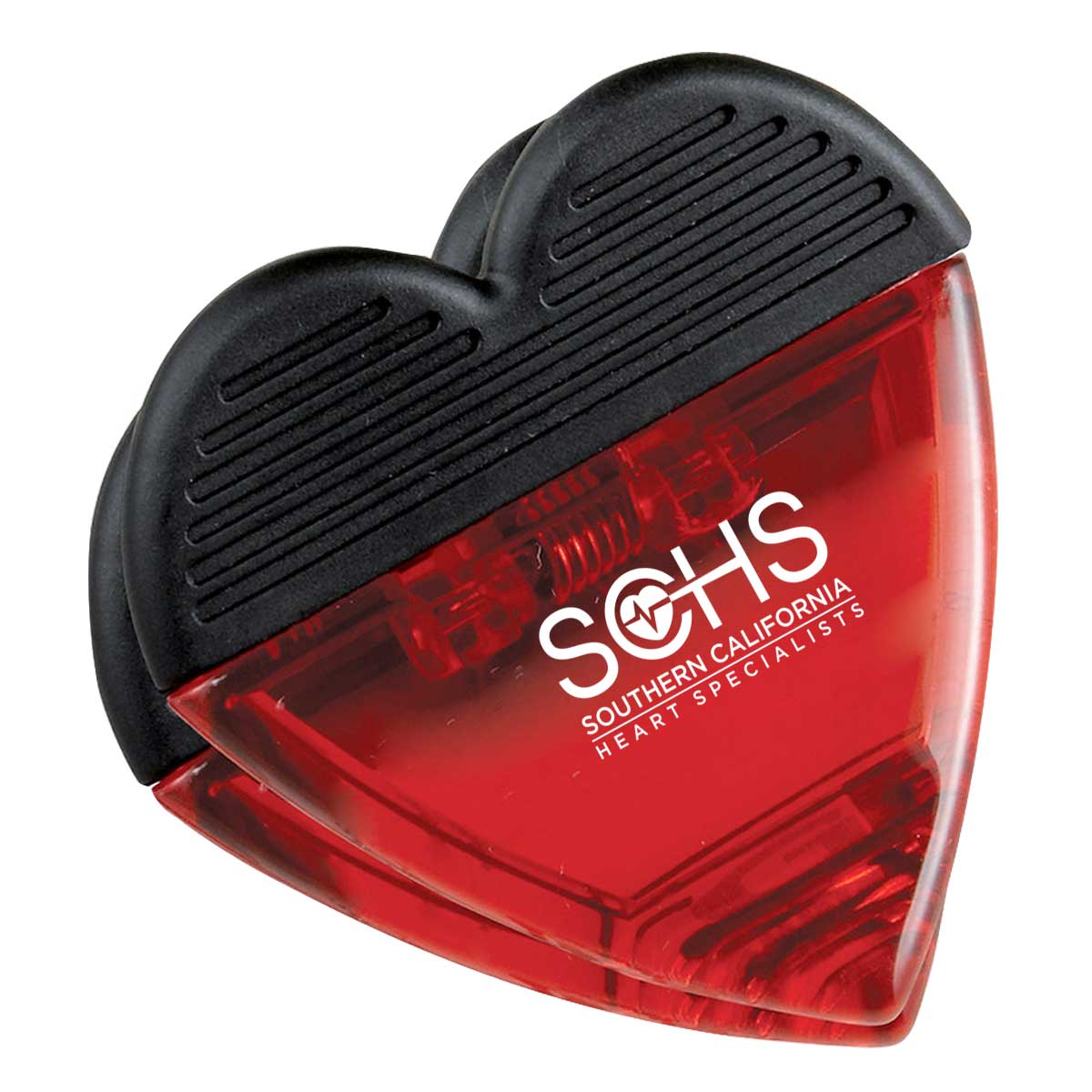 Recycled Heart Shape Magnet Memo Clip